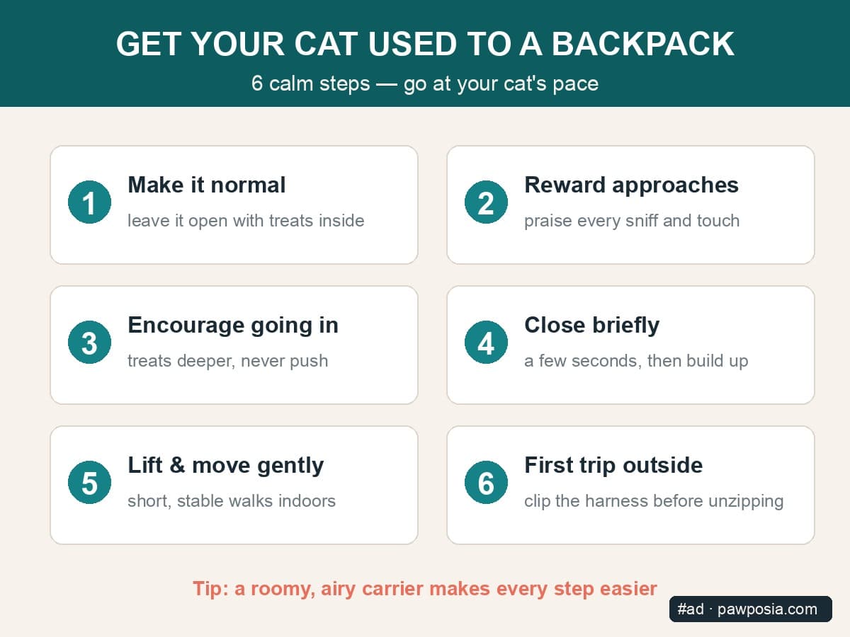 How to Get a Cat Used to a Backpack: A Step-by-Step Guide for Large Cats